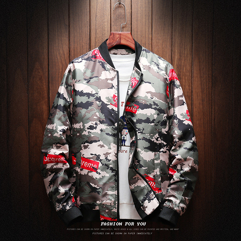 Men's Japanese Bomber Jacket Chaquetas Hombre Jacket