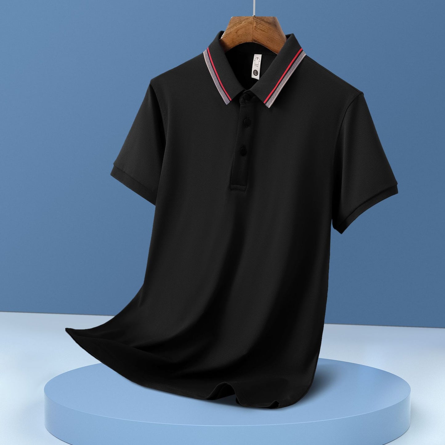 Lapel T-shirt Short Sleeve Workwear