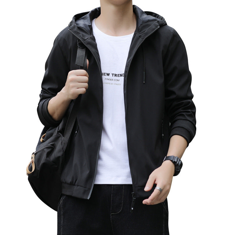 Men's Jacket Spring And Autumn 2022 New Clothes Korean Version Of The Trend Of Self-cultivation Outerwear Casual Men's Jacket Jacket Men