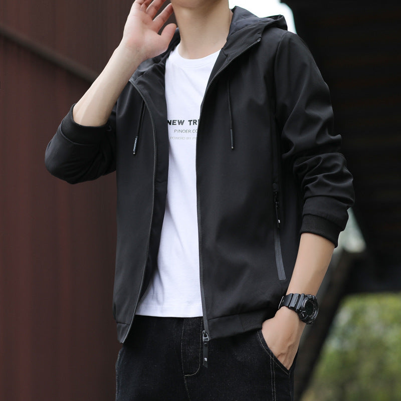 Men's Jacket Spring And Autumn 2022 New Clothes Korean Version Of The Trend Of Self-cultivation Outerwear Casual Men's Jacket Jacket Men
