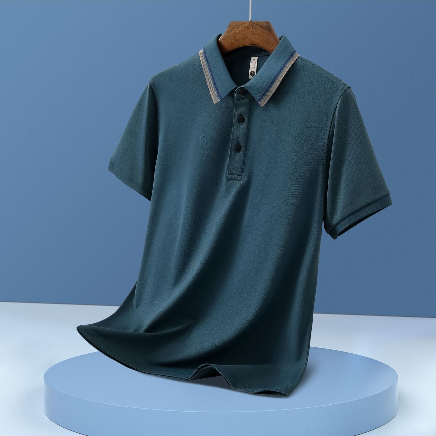 Lapel T-shirt Short Sleeve Workwear
