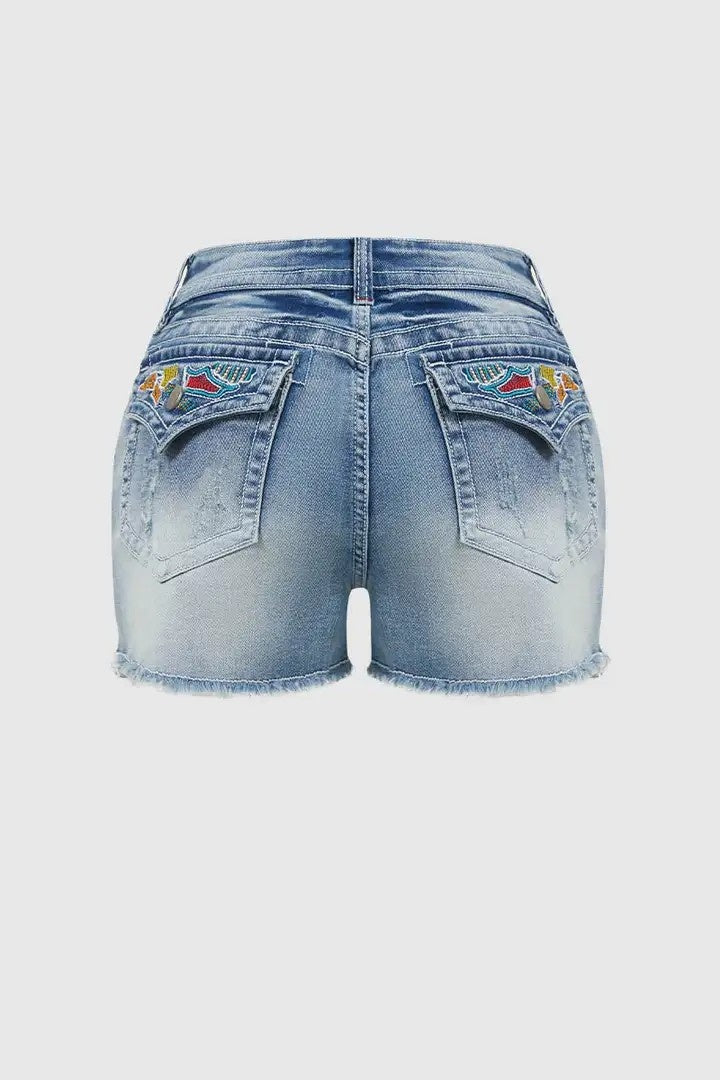 Women's Mid-Rise Relaxed Jeans, Loose Fit Full-Length Jeans With 3D Wrinkle Whiskering, Vintage-Wash Denim For All Seasons