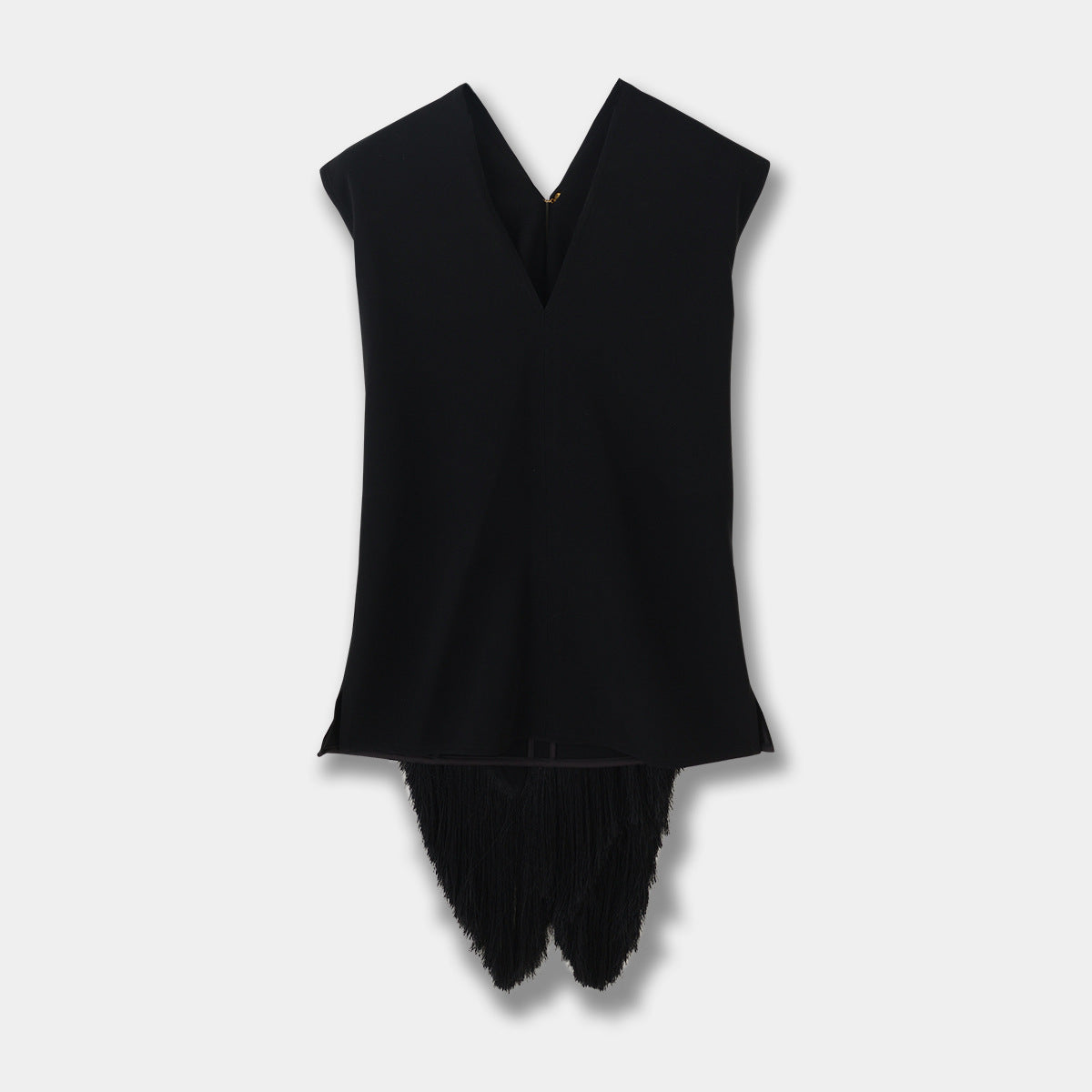 Black Sleeveless White Shirt Skirt Suit Women's Casual