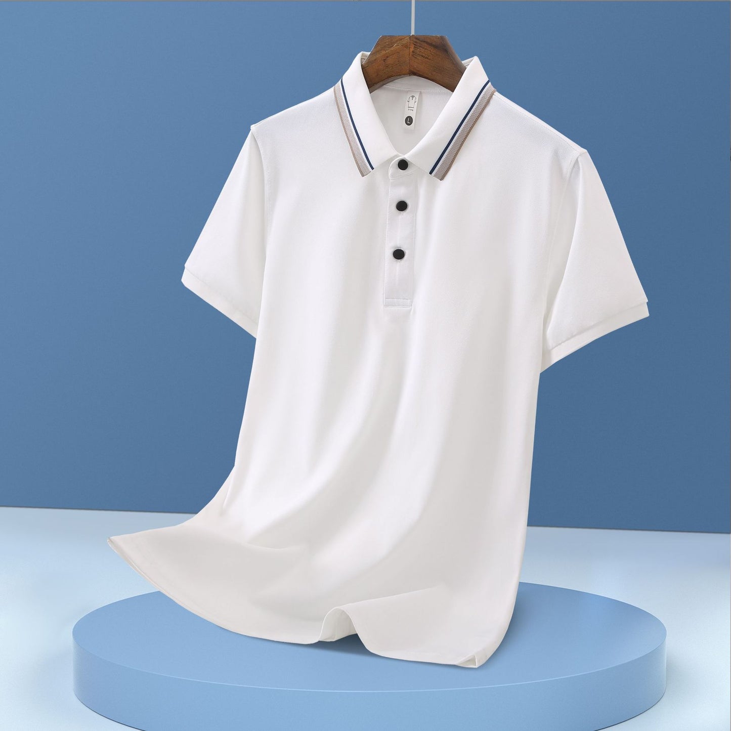 Lapel T-shirt Short Sleeve Workwear