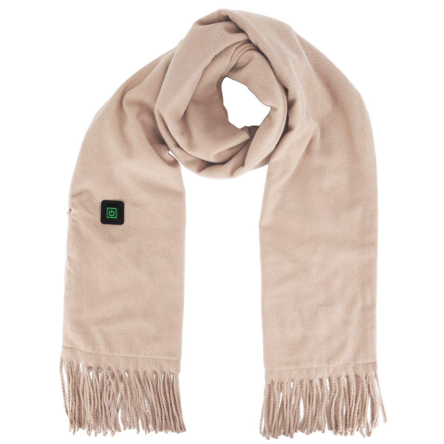 1Pc Electric Heated Winter Scarf USB Heating Neck Wrap Unisex Heated Neck Shawl Soft Warm Scarves 3 Heating Modes For Outdoor Cycling Skiing Skating