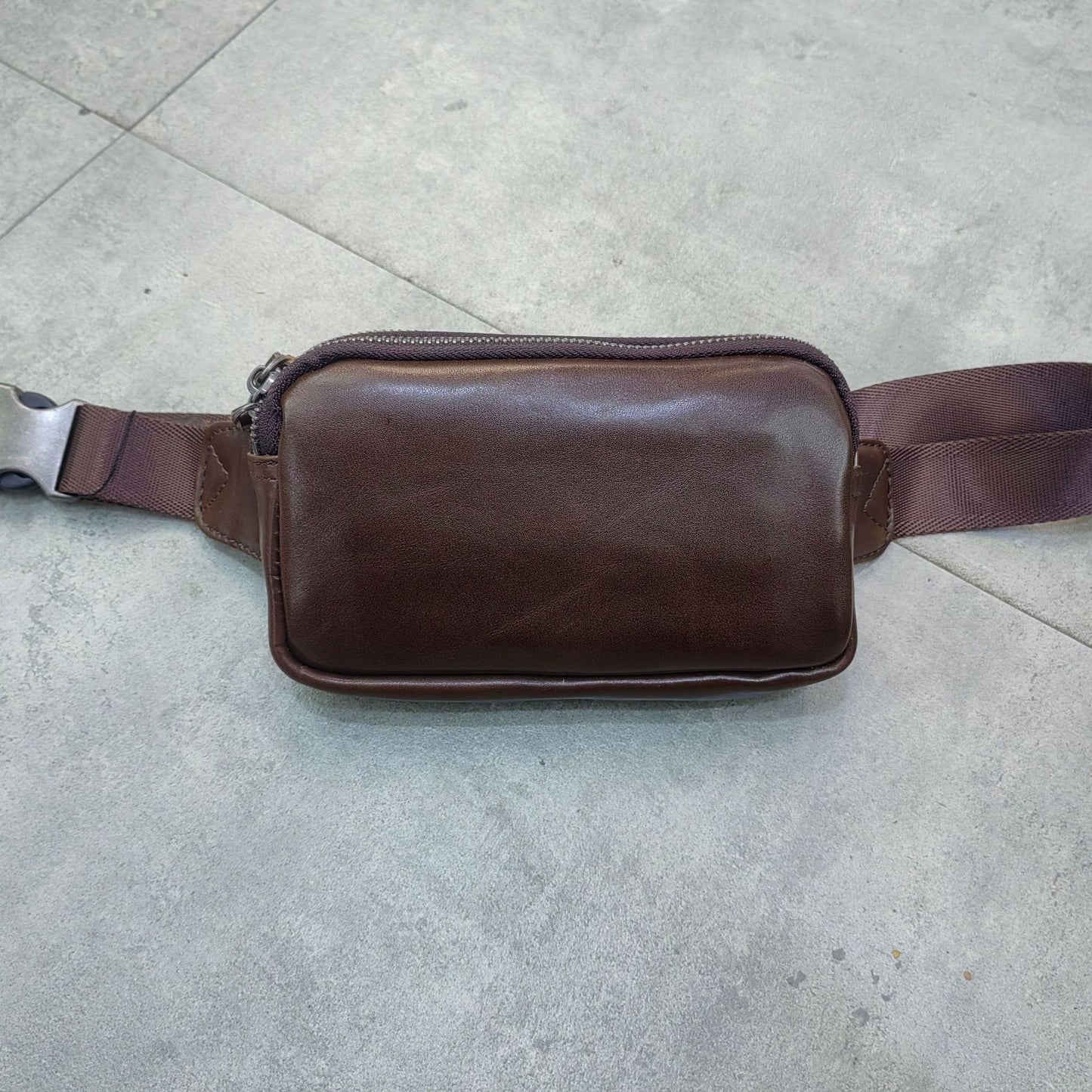 Mini Fashion New Men's Small Leather Crossbody Bag