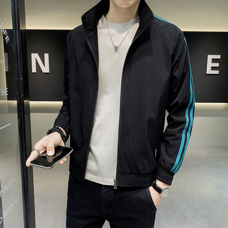 Men's Jacket Spring And Autumn 2022 New Clothes Korean Version Of The Trend Of Self-cultivation Outerwear Casual Men's Jacket Jacket Men
