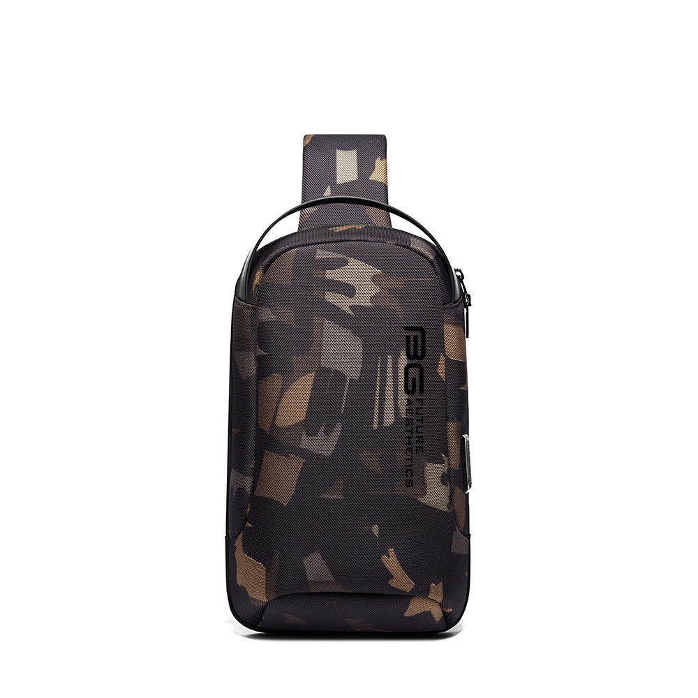 Herren Freizeit Schulter Business Usb Schultertasche
