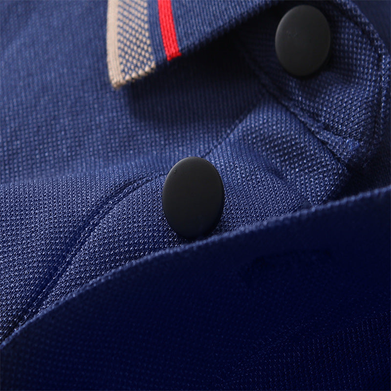 Lapel T-shirt Short Sleeve Workwear