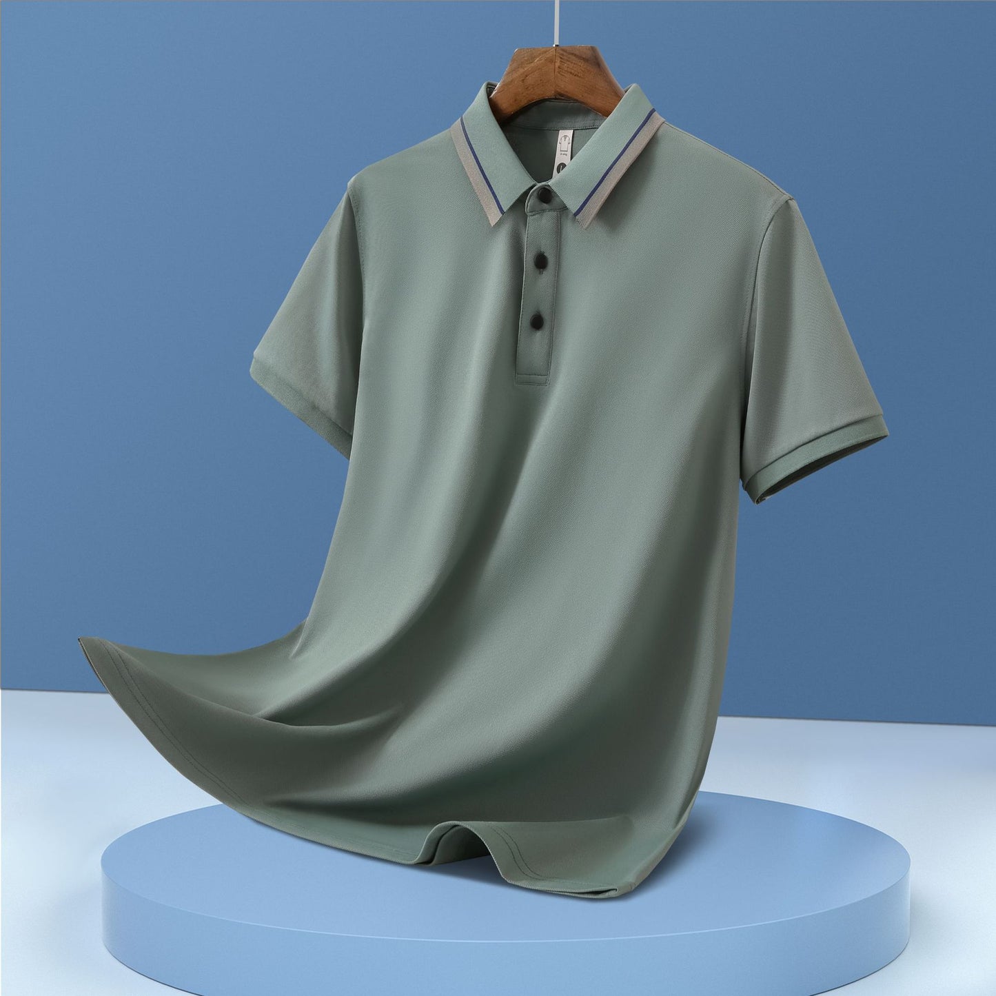Lapel T-shirt Short Sleeve Workwear
