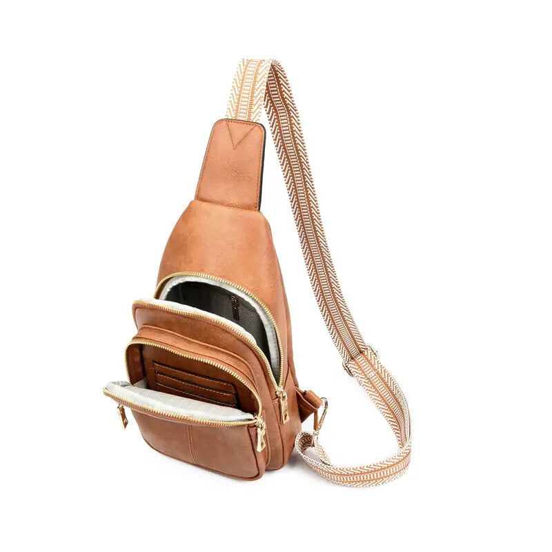 Kleine Umhängetasche für Frauen Männer Crossbody Taschen Trendy Rucksack Bauchtaschen Brusttasche für Reisen