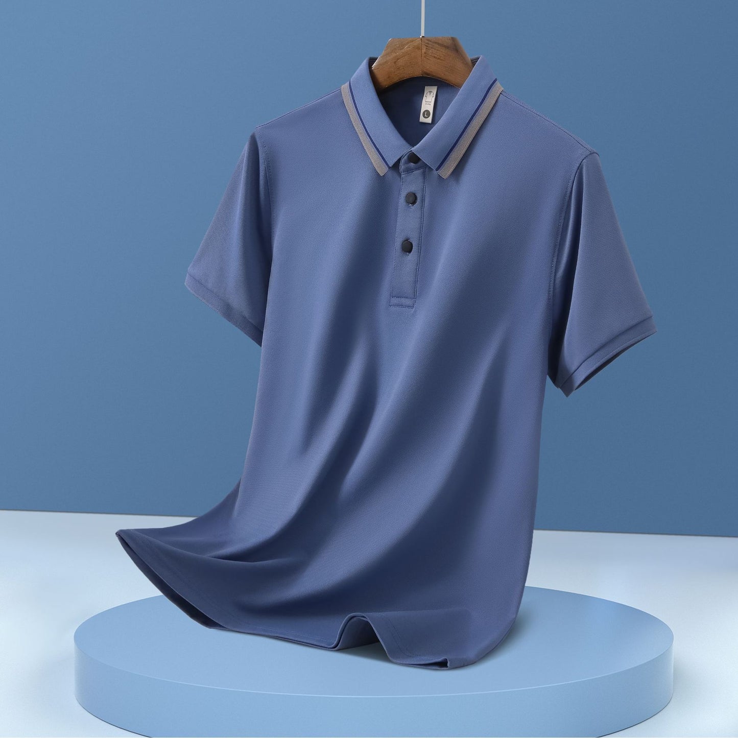 Lapel T-shirt Short Sleeve Workwear