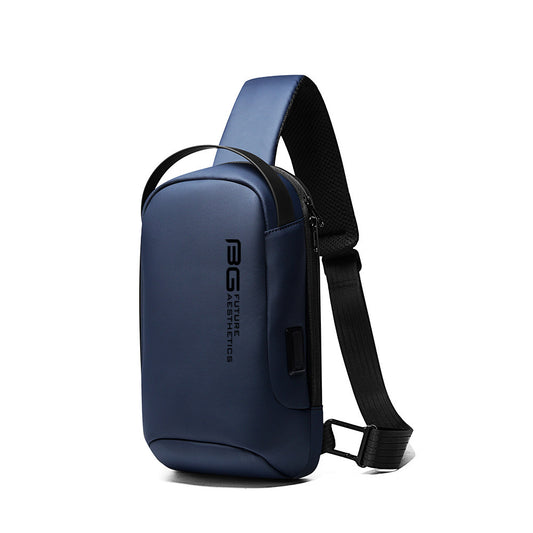 Men's Casual Shoulder Business Usb Shoulder Bag