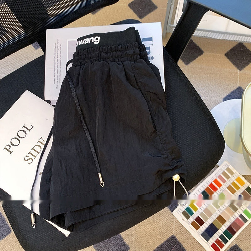 Fashion Women's Straight Drawstring Casual Pants
