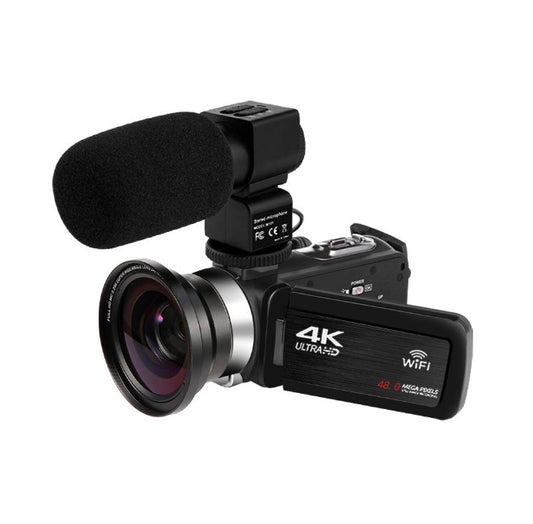 3,0 Zoll Touchscreen 4K Videokamera Digitalkamera mit WLAN-Fernbedienung