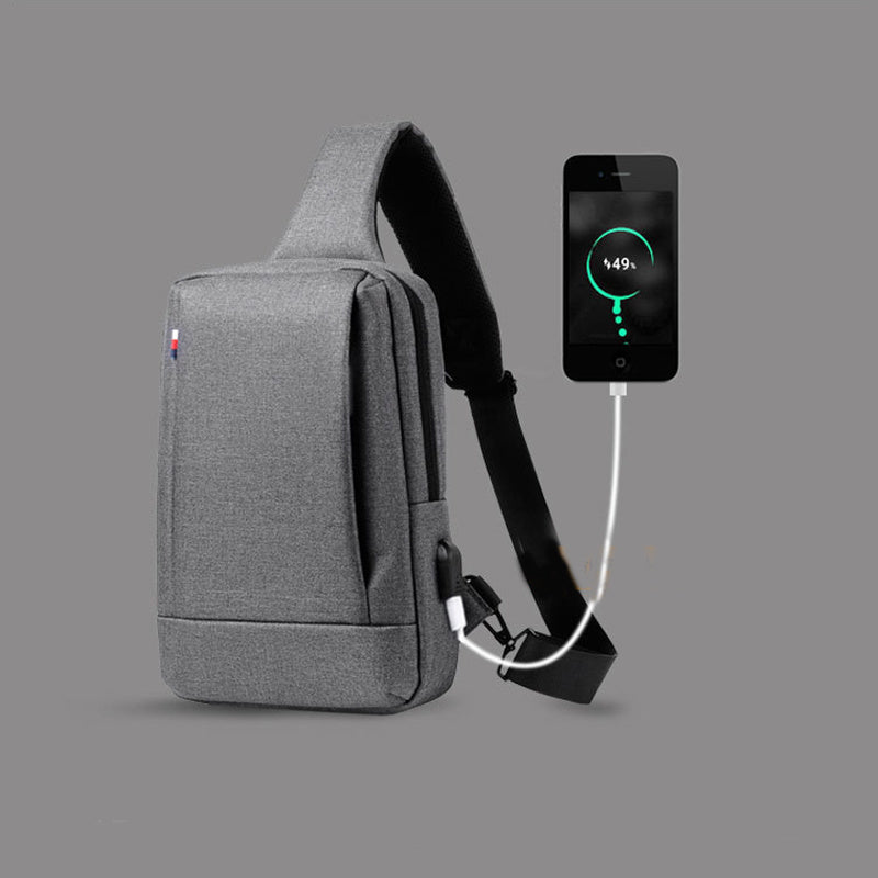 Herren Brusttasche Schultertaschen Umhängetasche Sling Rucksack