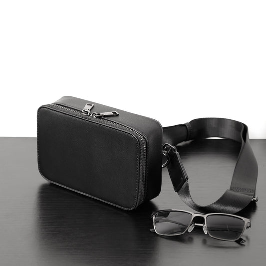 Korean Casual Men's Horizontal Crossbody Bag