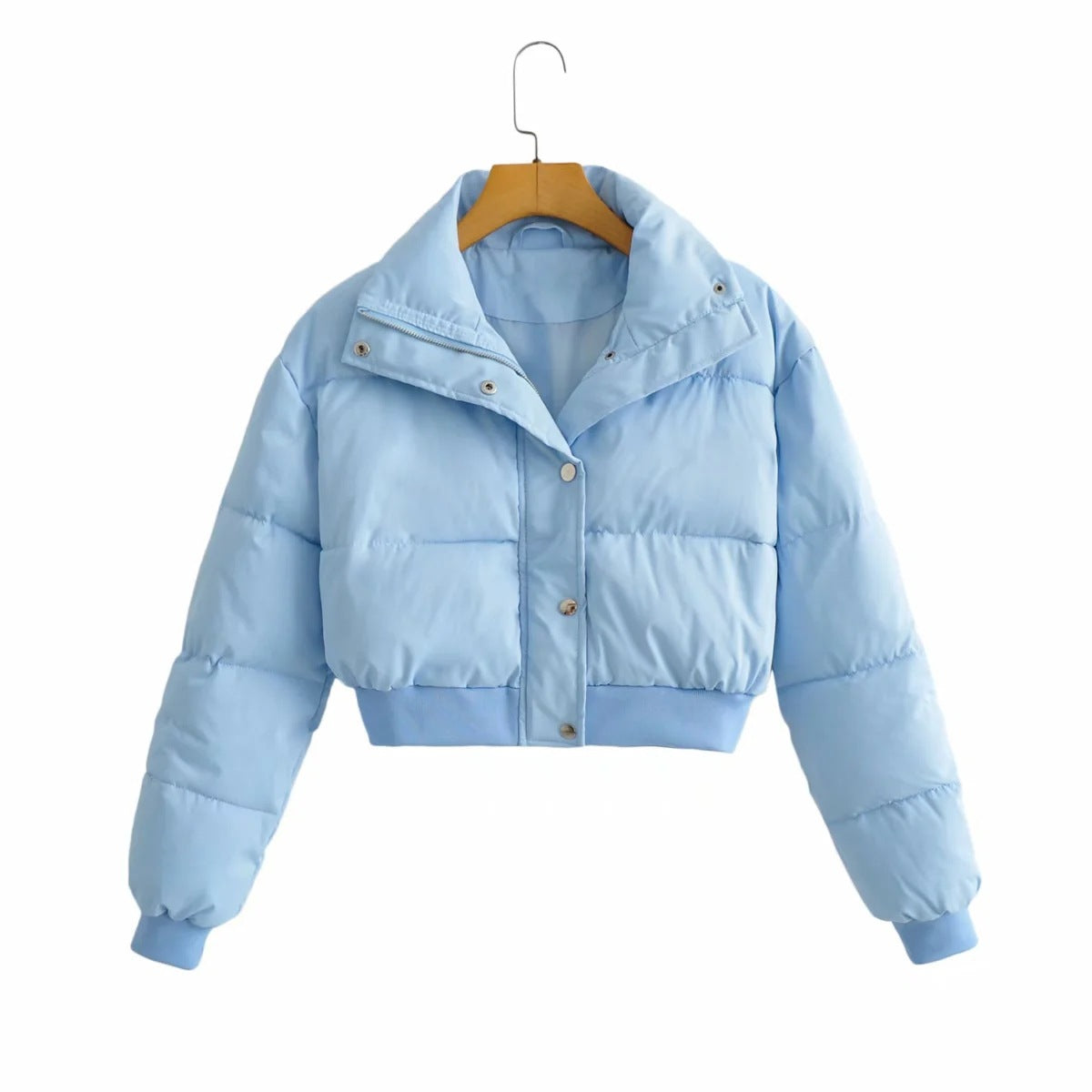 Cotton Clothing Women&#039;s Thickened Jacket Long-sleeved Cotton Coat